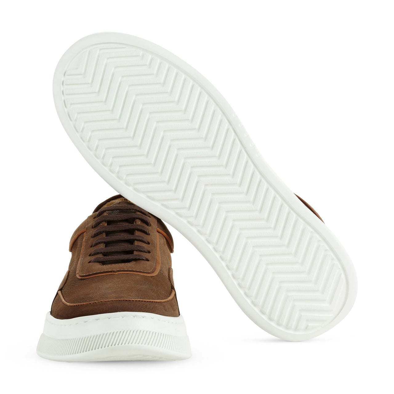 Berlin Leather Sheep's Wool Sneakers