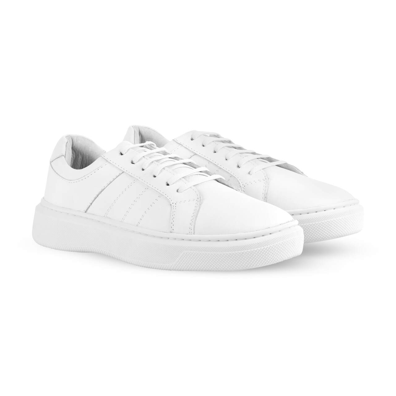 St. Barth Leather Sheepskin Sneakers